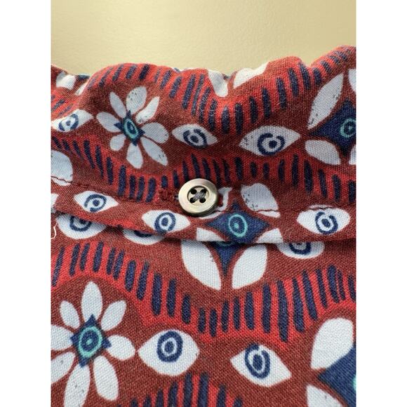 Reyn Spooner Men’s Hawaiian Aloha Shirt XL Red Print Japanese Rayon Tropical - Picture 11 of 13